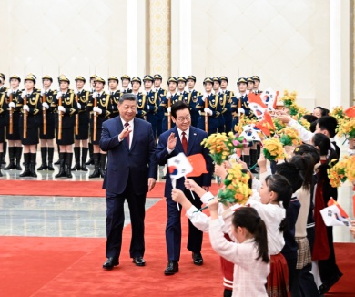 习近平同韩国总统举行会谈