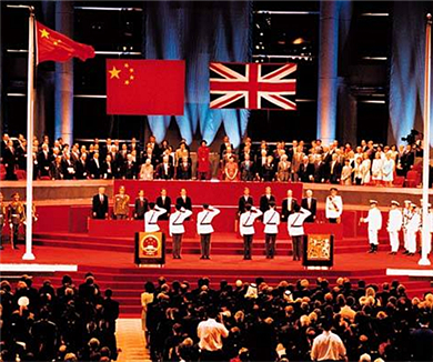 1997香港回归“铁娘子”撒切尔与《中英联合声明》02