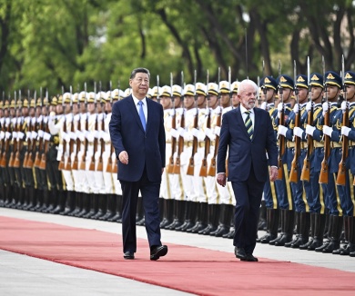 习近平同巴西总统会谈