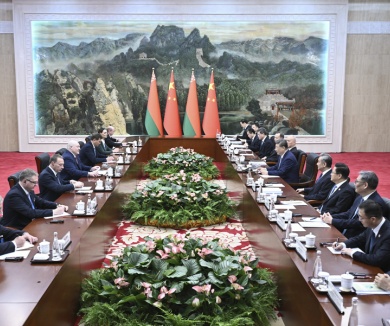 习近平会见白俄罗斯总统